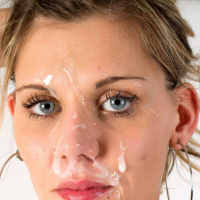 Sexy Sindy Vega gets her Face painted with Semen
