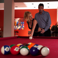 Screwing A Hot Blonde On A Pool Table