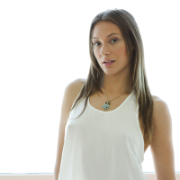 Close up masturbating session features sexy babe Callie Calypso