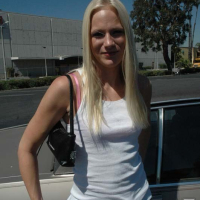 Hot small titted blonde anal gang bang