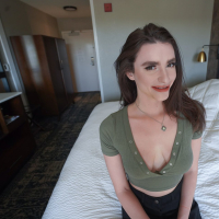 Kinky girl Mia Taylor gives head on a stiff dong