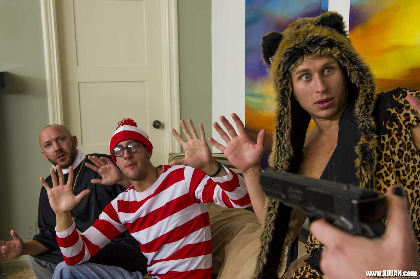 Sexy Cop Alexis Ford gets drilled by three Dudes - Photo #2416557