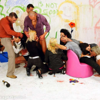 Gangbang hot hardcore with nice sluts fucking pussies