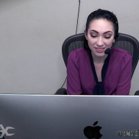 Aria Alexander telemarketing babe in bdsm bondage with London Ri