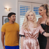 Busty cougar Phoenix Marie in 3some domination with young Lexi Lore