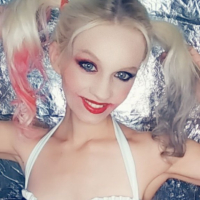Cosplay Teen orpes Harli Quin