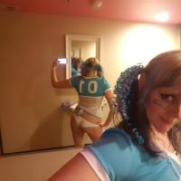 Sexy raver cheerleader Slutty fun