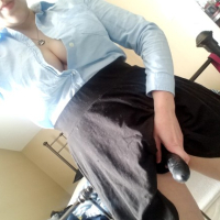 Strapon Stroking Slut