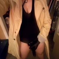 Strapon Stroking Slut
