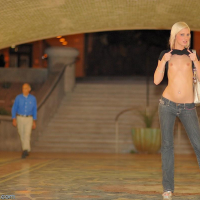 Pics of Christine Alexis getting naughty in public