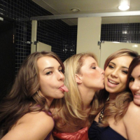 Rosalie Ruiz parties hard with her girlfriends
