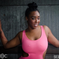 Lisa Tiffian is all boobs and butt Her lush body needs the rope and her mouth n