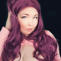 Goddess Posh Big Breasts Pink Dress