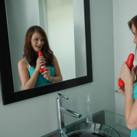Lily Carter gets her best toys ready for fisting and masturbation