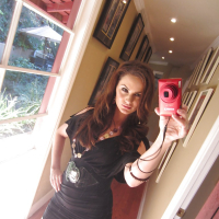 Close up self shots from a busty girlfriend Lily Carter in her room