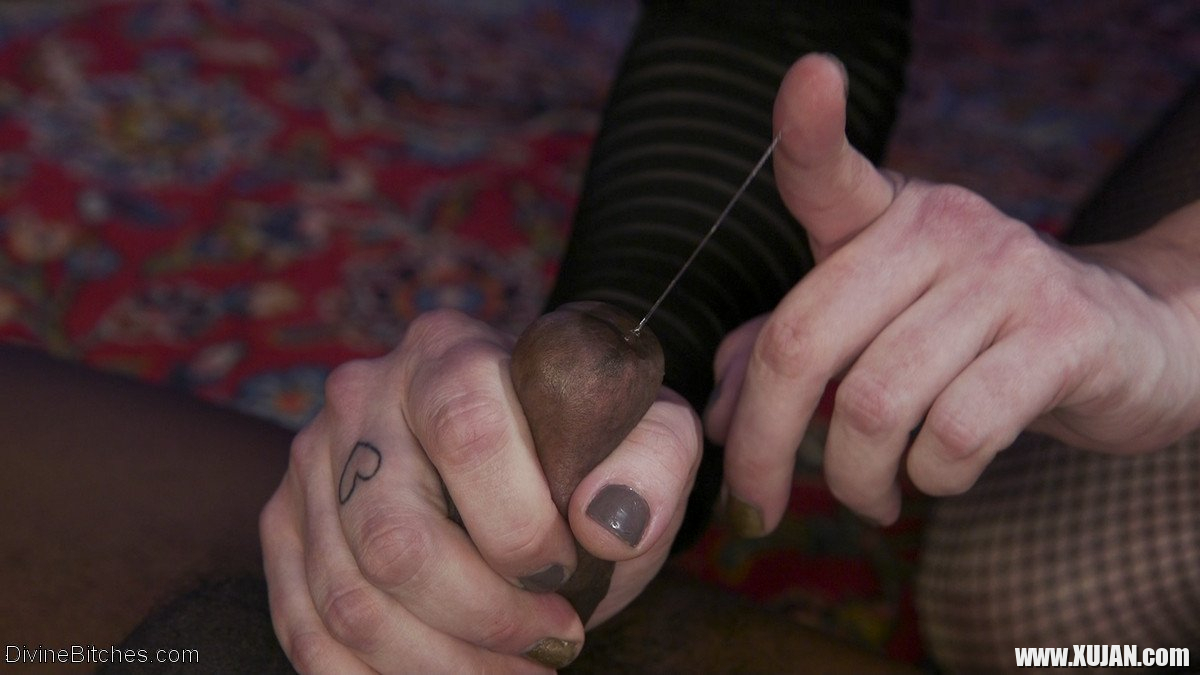 Horny Cherry Torn has Her way with hung Black Stud - Photo #2525153