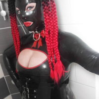 Miss Maskerades First Latex Catsuit