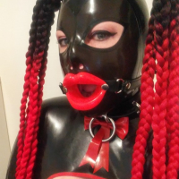 Miss Maskerades First Latex Catsuit