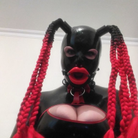 Miss Maskerades First Latex Catsuit