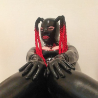 Miss Maskerades First Latex Catsuit