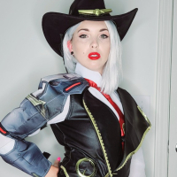 Overwatch Ashe Cosplay y