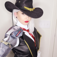 Overwatch Ashe Cosplay y