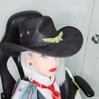 Overwatch Ashe Cosplay y