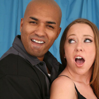 Teen babe with huge hooters Leighlani Red getting a monster cock