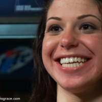 Pretty brunette Mia Gold has done a few BDSM scenes in her life but shes never