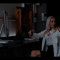 Wild blondie Barbie Brill gets exposed by hung dude Charlie Dean