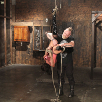 Busty Bitch in Bondage