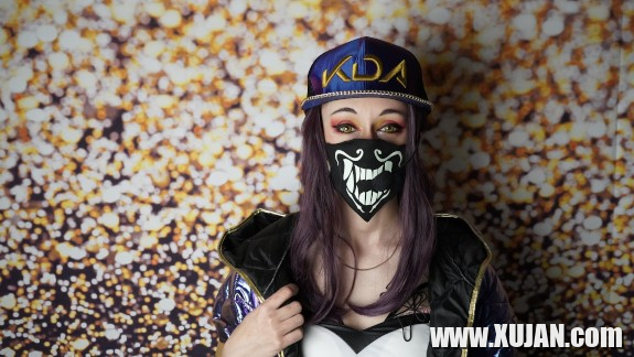 KDA Akali UV Lights Bodypaint - Photo #2563357