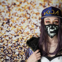 KDA Akali UV Lights Bodypaint
