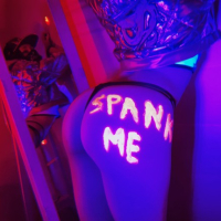 KDA Akali UV Lights Bodypaint