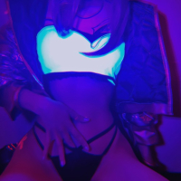KDA Akali UV Lights Bodypaint