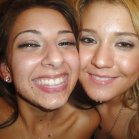 Lexi and Bella young girls enjoying the same dick in threesome action