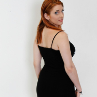 Giggly pornstar with perfect melons Lilith Lust rubbing nipples