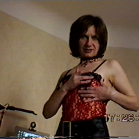 Amateur slut in lingerie expose