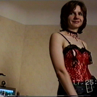 Amateur slut in lingerie expose