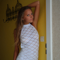 Solo girl Katya Clover loves posing completely naked outdoors