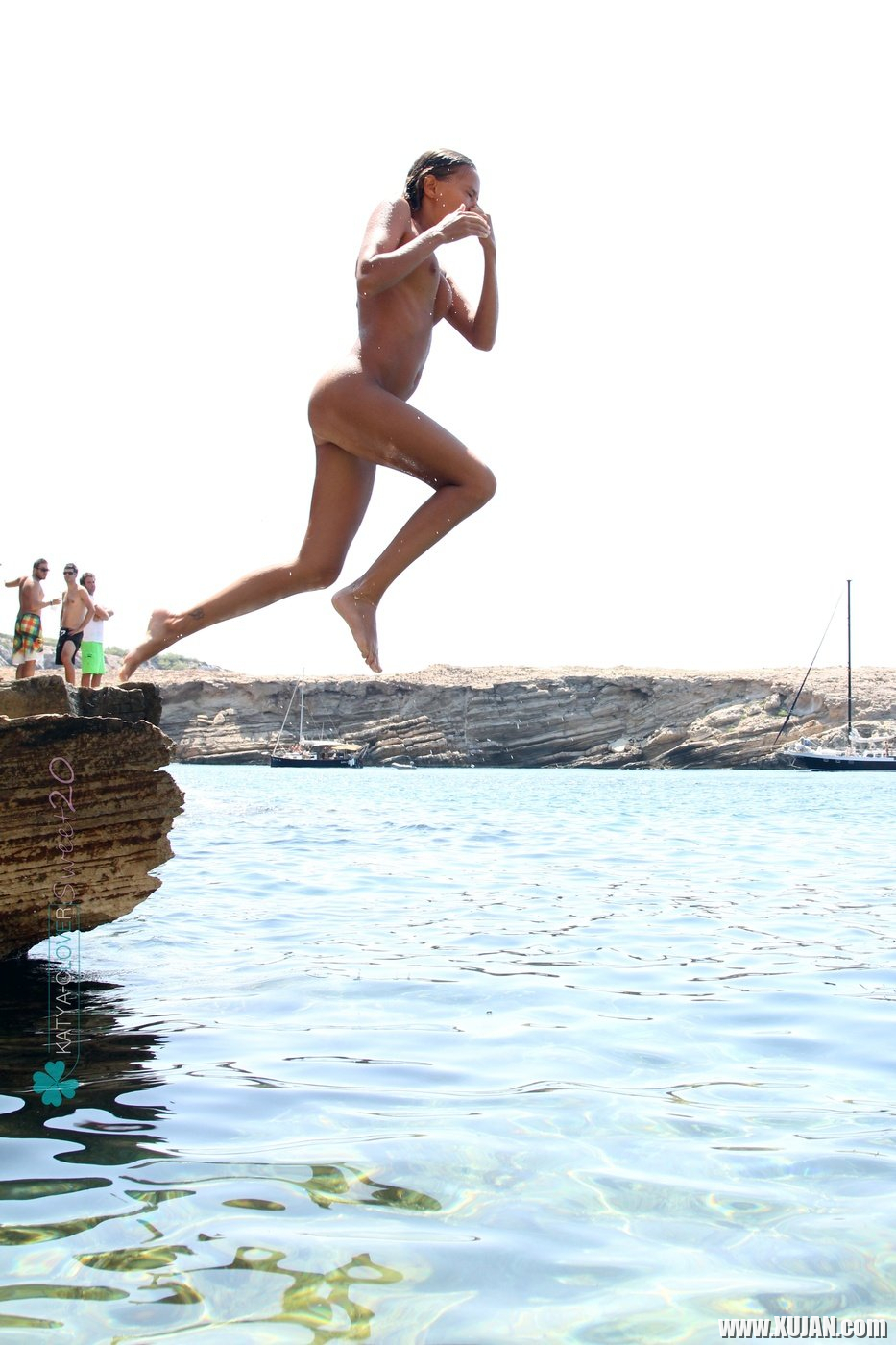 Amazing girl Katya Clover reveals her nice body by the ocean - Photo #2595332