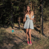 Solo girl Katya Clover puts her naked body on display