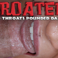 Michelle Avanti gives messy cockgagging deepthroat