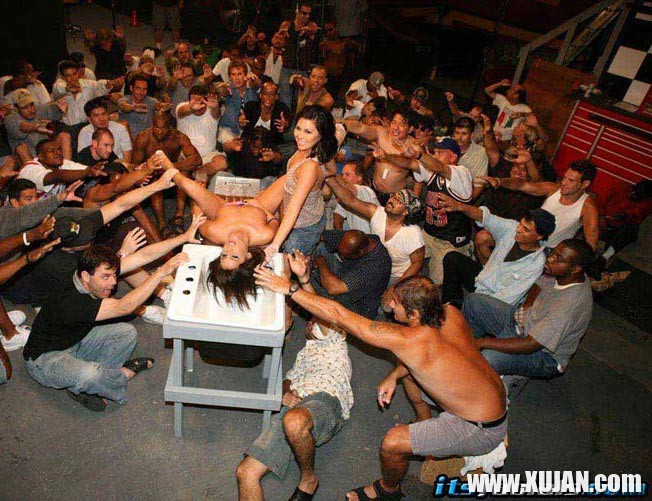 Nice tits brunette babe hardcore bukkake cumshot fetish - Photo #2642073