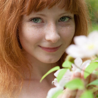 Russian Girl Red pucy ov