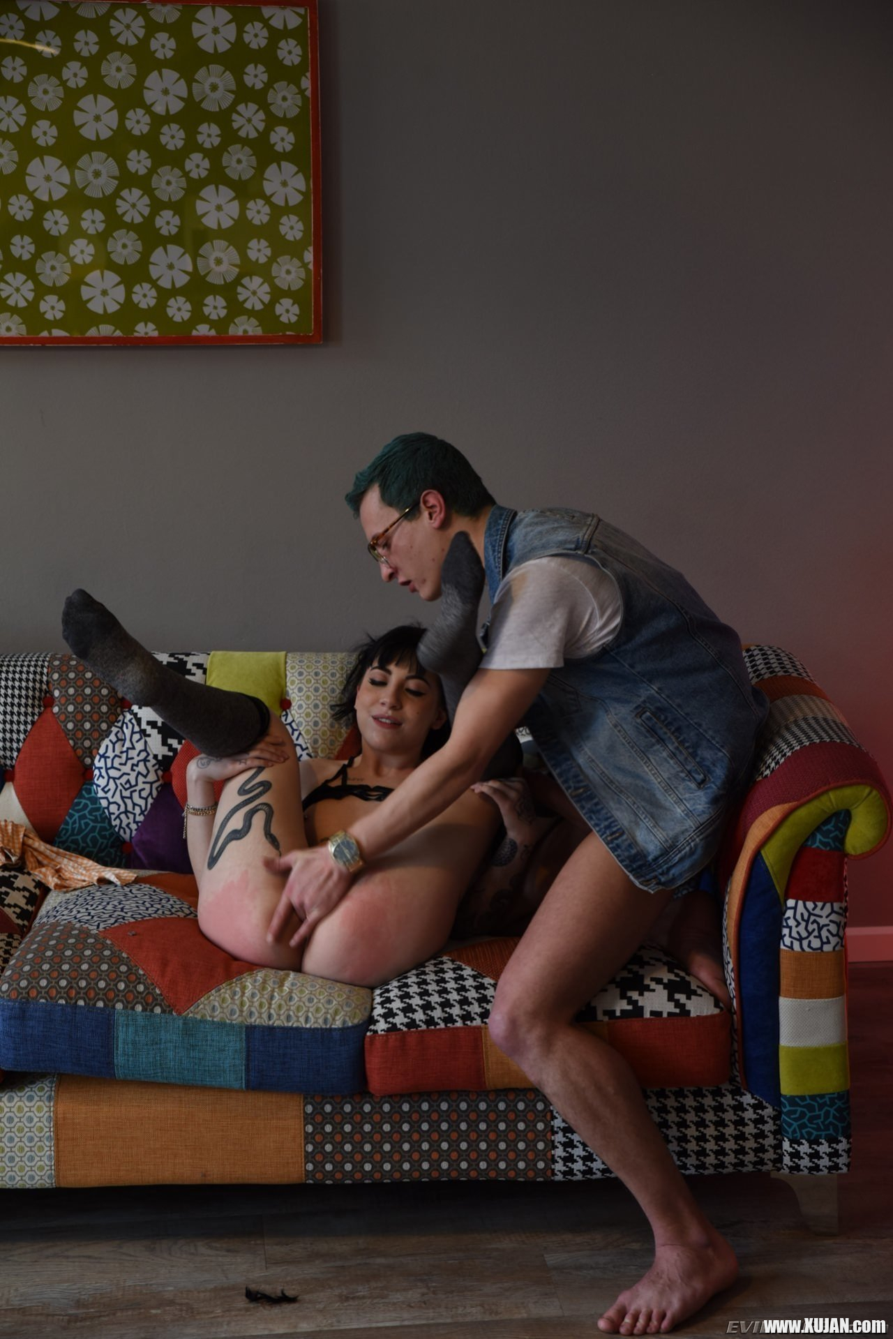 Gorgeous Charlotte Sartre getting penetrated during a threesome - Photo #2653055