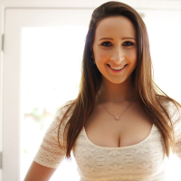 Longhaired babe Ashley Adams likes feeling wet flesh of her pussy