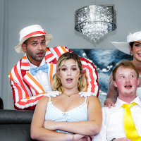 Hardcore foursome with hot ass Alexa Payne Ashley Alexander
