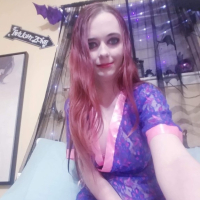 Lacey Purple Robe