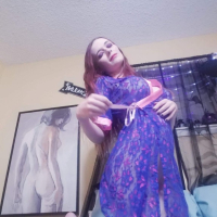 Lacey Purple Robe